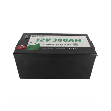 Polinovel Lifepo4 RV RV Energy Storage Solar UPS 12V 300AH Batería de litio
